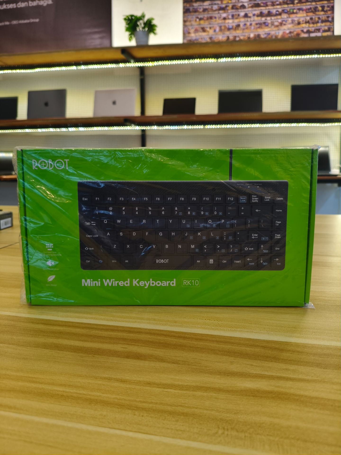 ROBOT RK10 Mini Wired Keyboard 