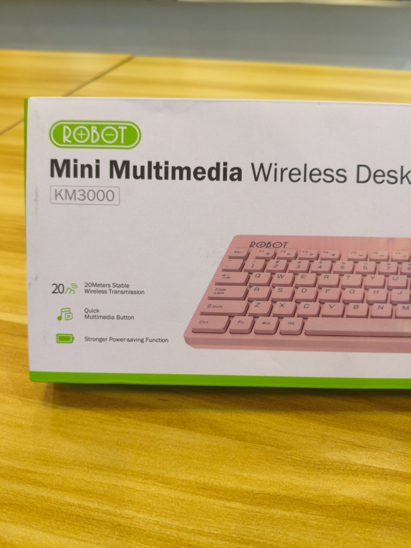 ROBOT KM3000 Mini Multimedia Wireless Desktop  - foto 3