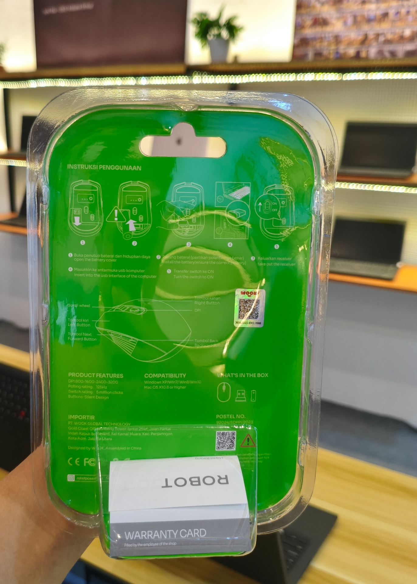 ROBOT   M370 Mouse Wireless  - foto 2
