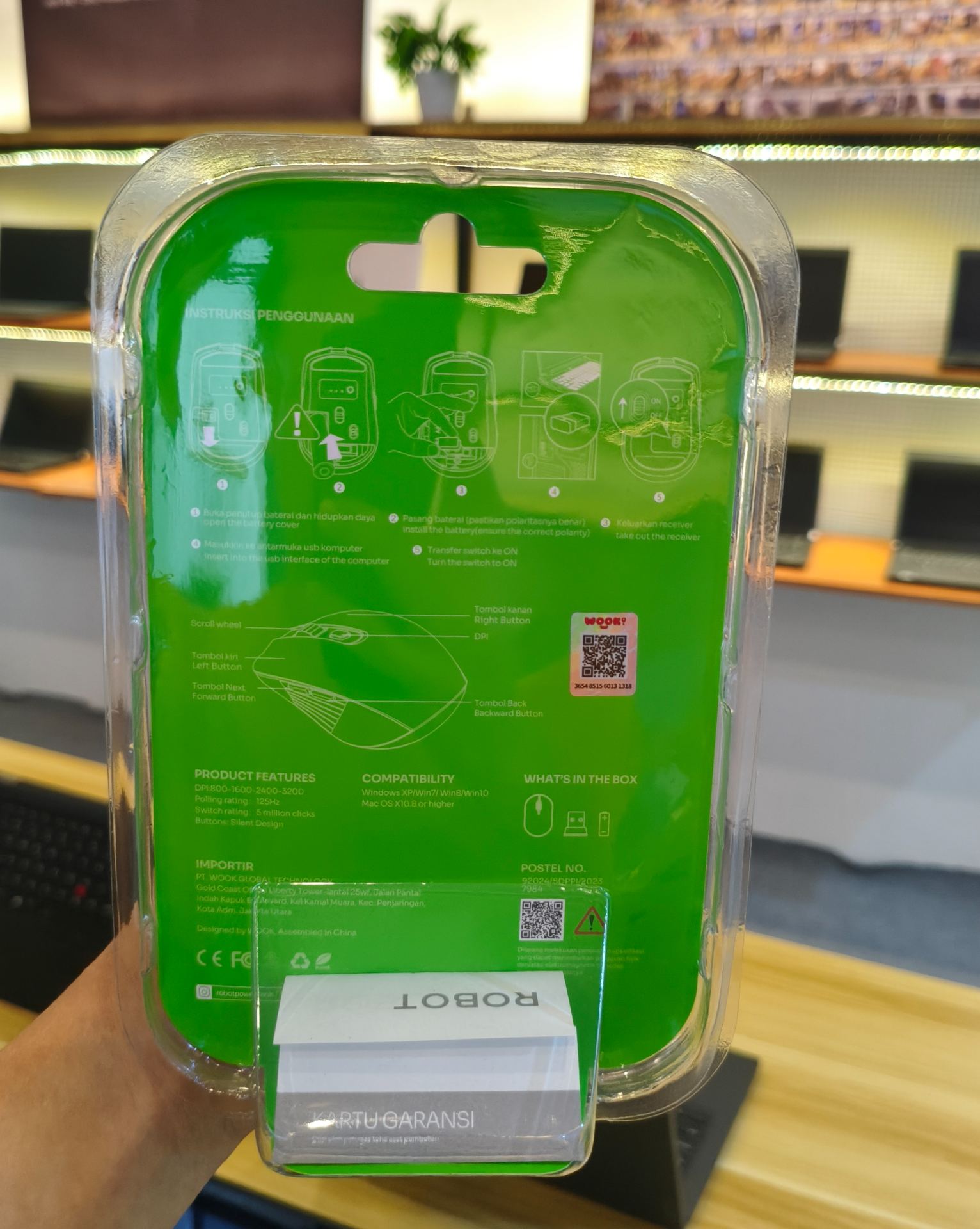 ROBOT  M370  Mouse Wireless  - foto 2