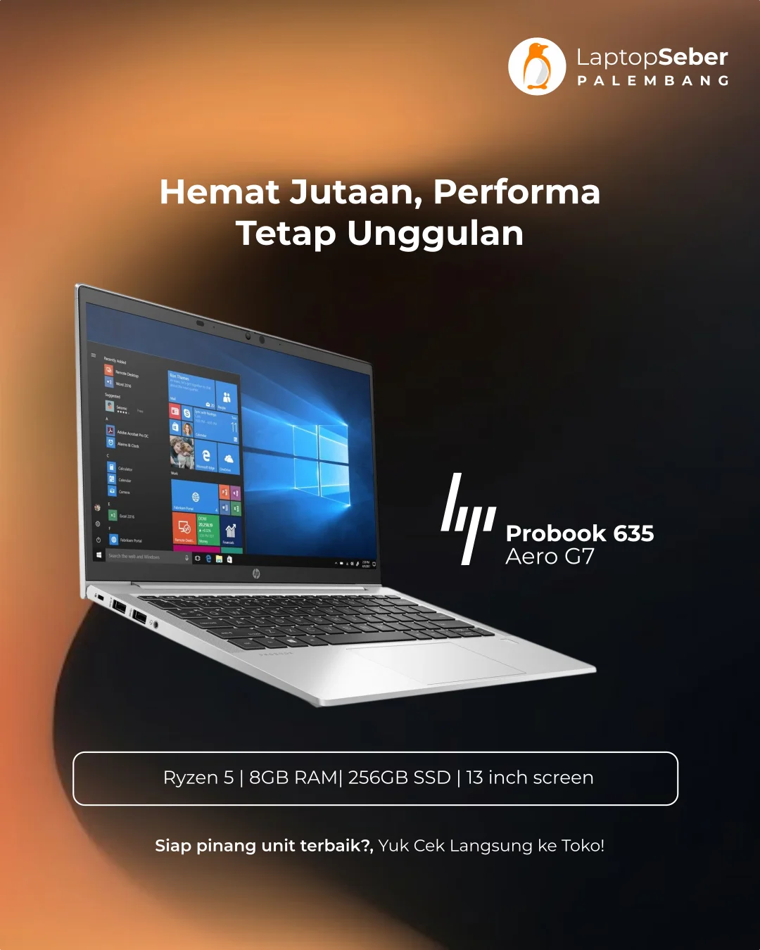 HP Probook 635 Aero G7 - foto 1